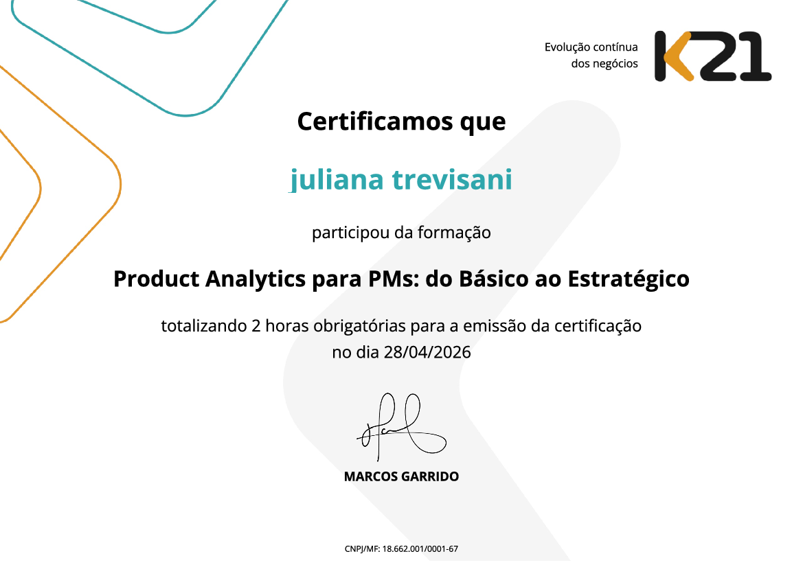 Certificado K21